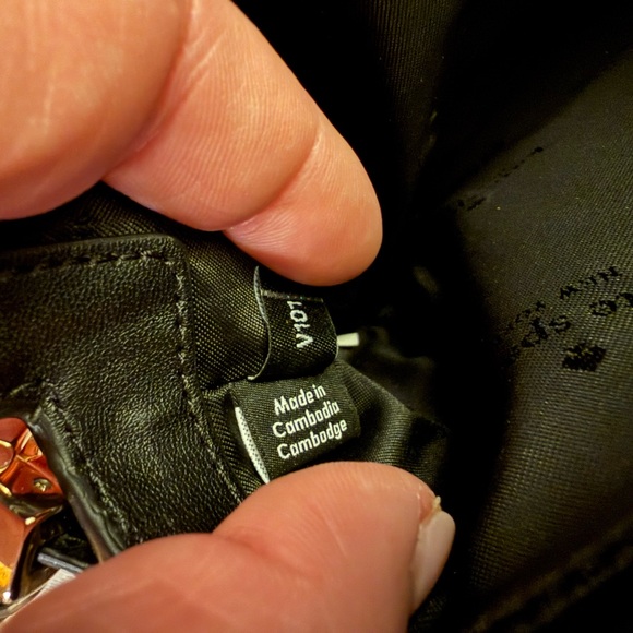 kate spade black pebble leather crossbody with gold hardware - Picture 10 of 13